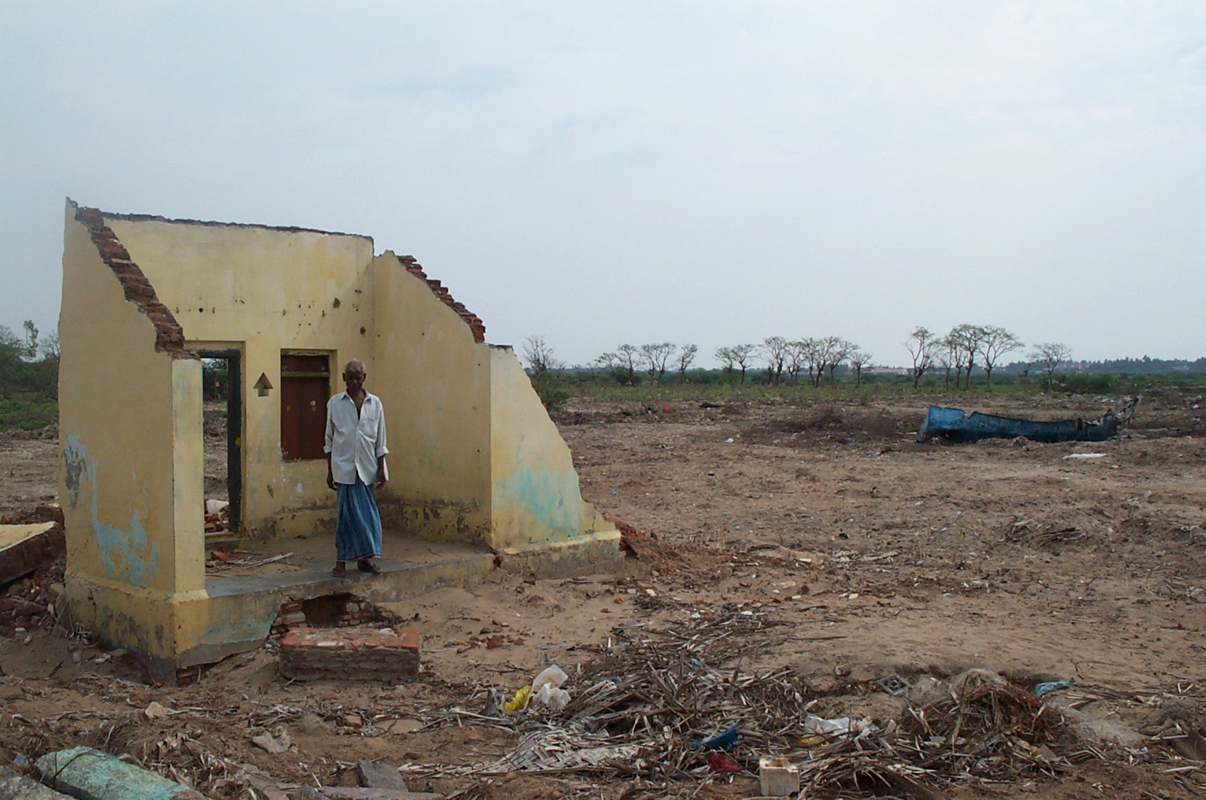 Annankoil village dévasté a besoin de la solidarité internationale