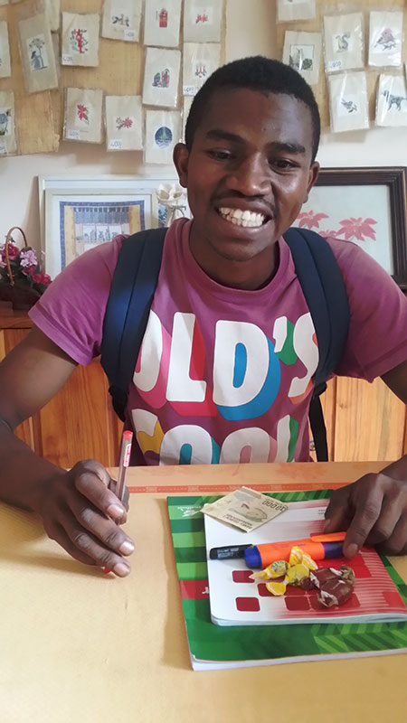 jean claude parraine à Amparibe